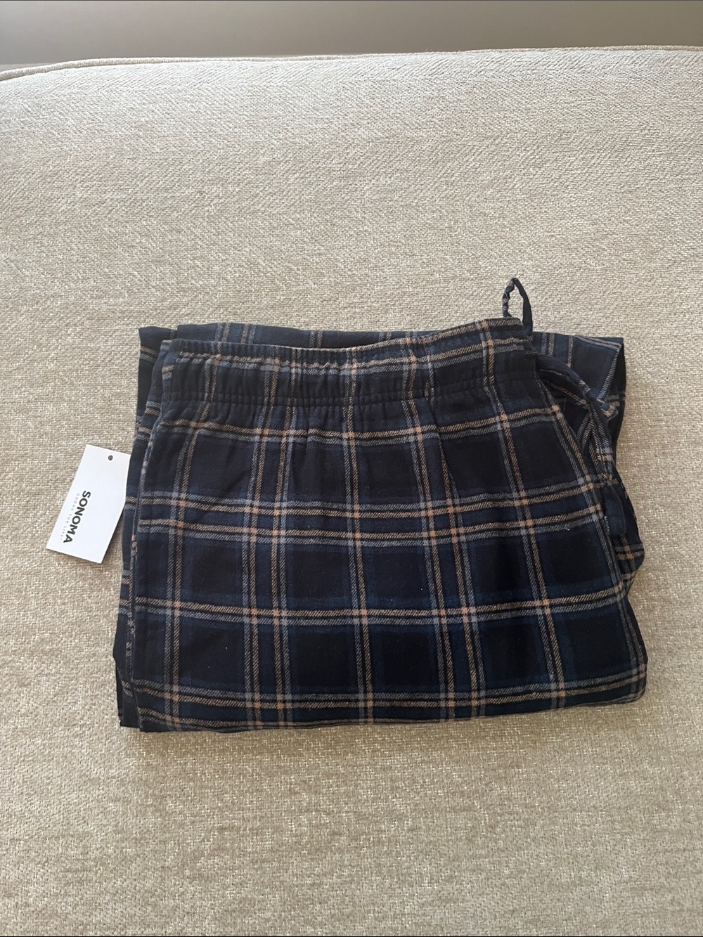 XXL, Sonoma, Essential Flannel, Checkered PJ Pants